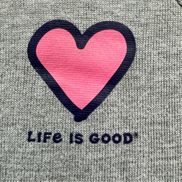Life Is Good Women’s Gray Sleep Tee Size M - Picture 3 of 5